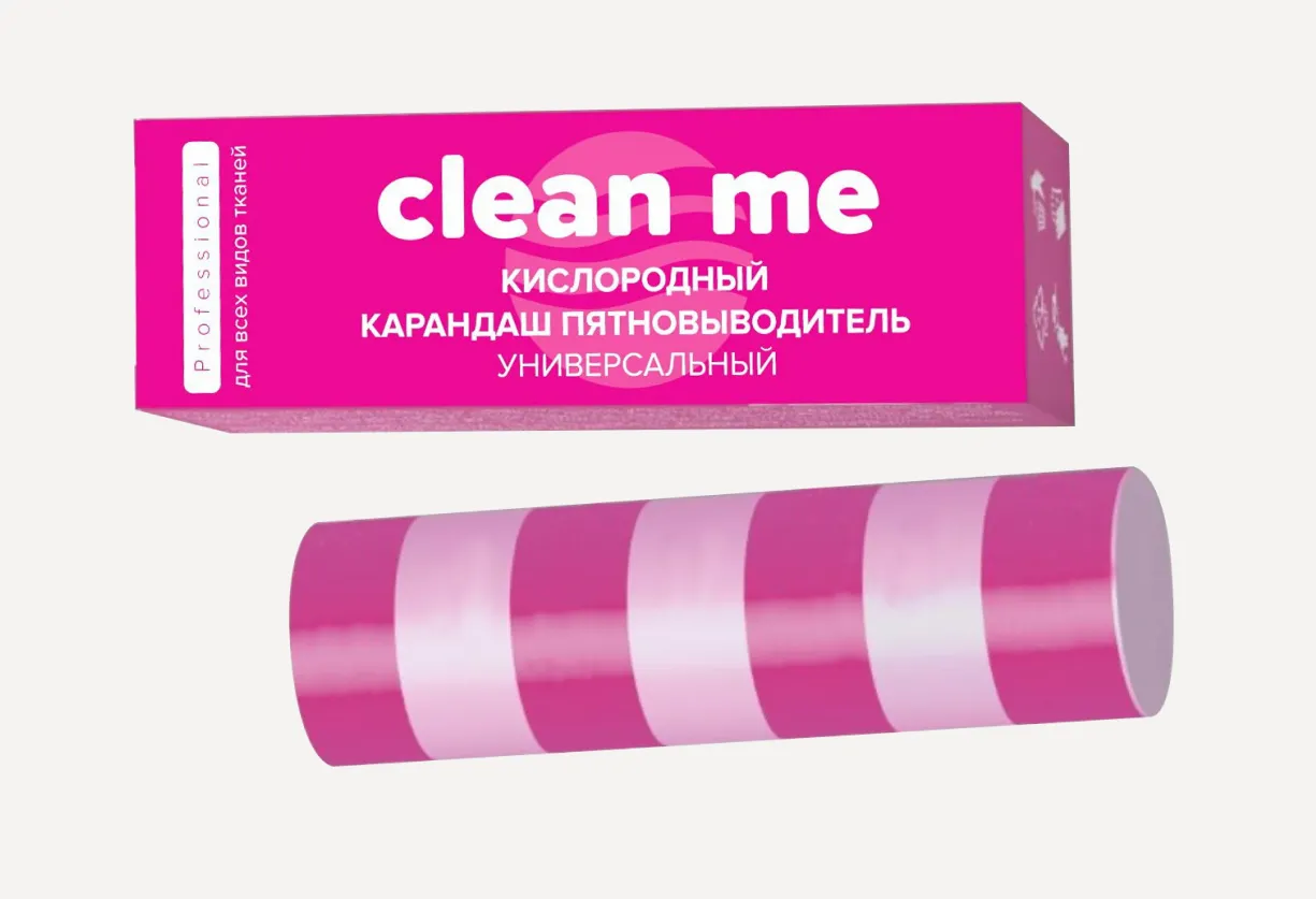 Карандаш-пятновыводитель Clean Me 35 г